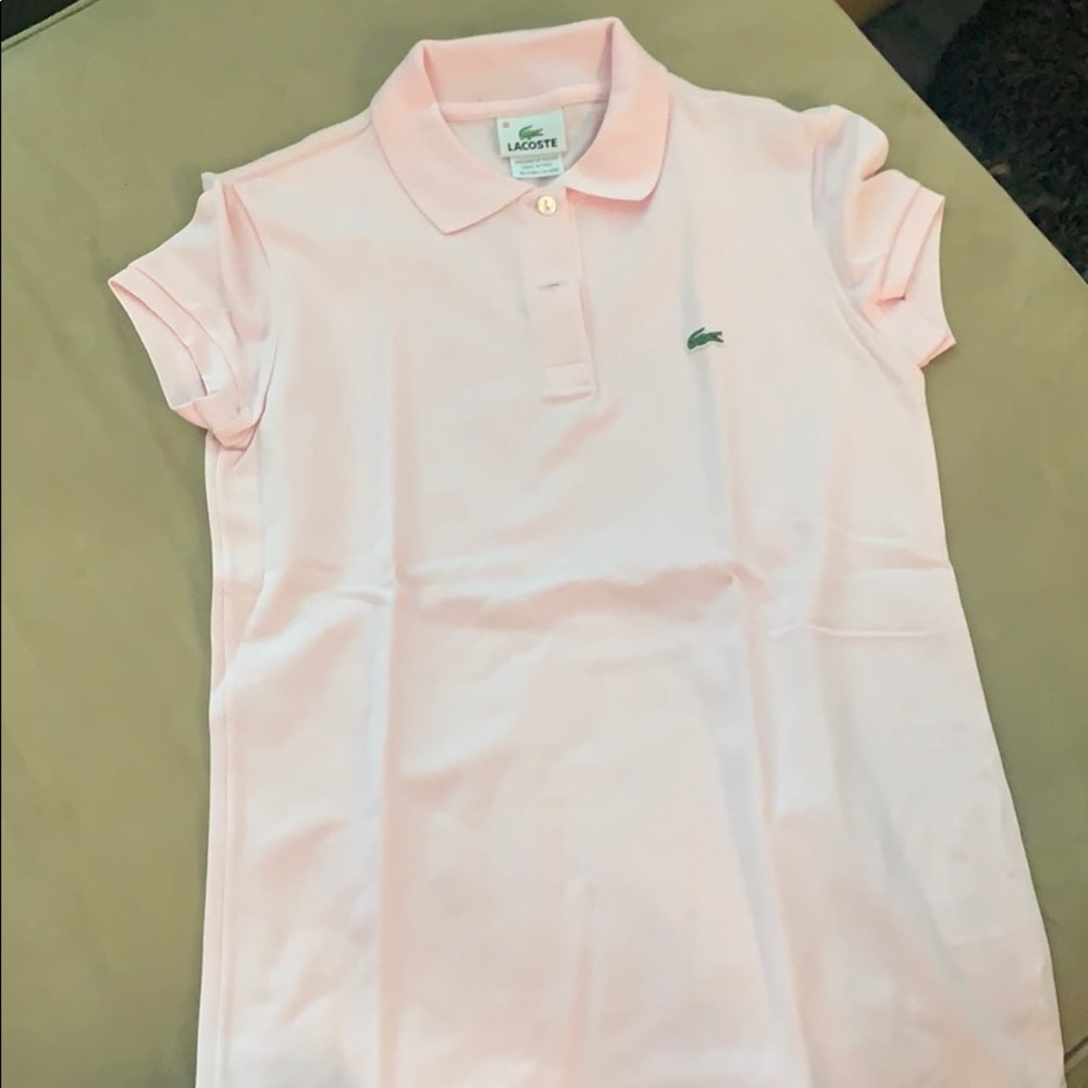 Pink Lacoste- Woman’s 38- NWOT